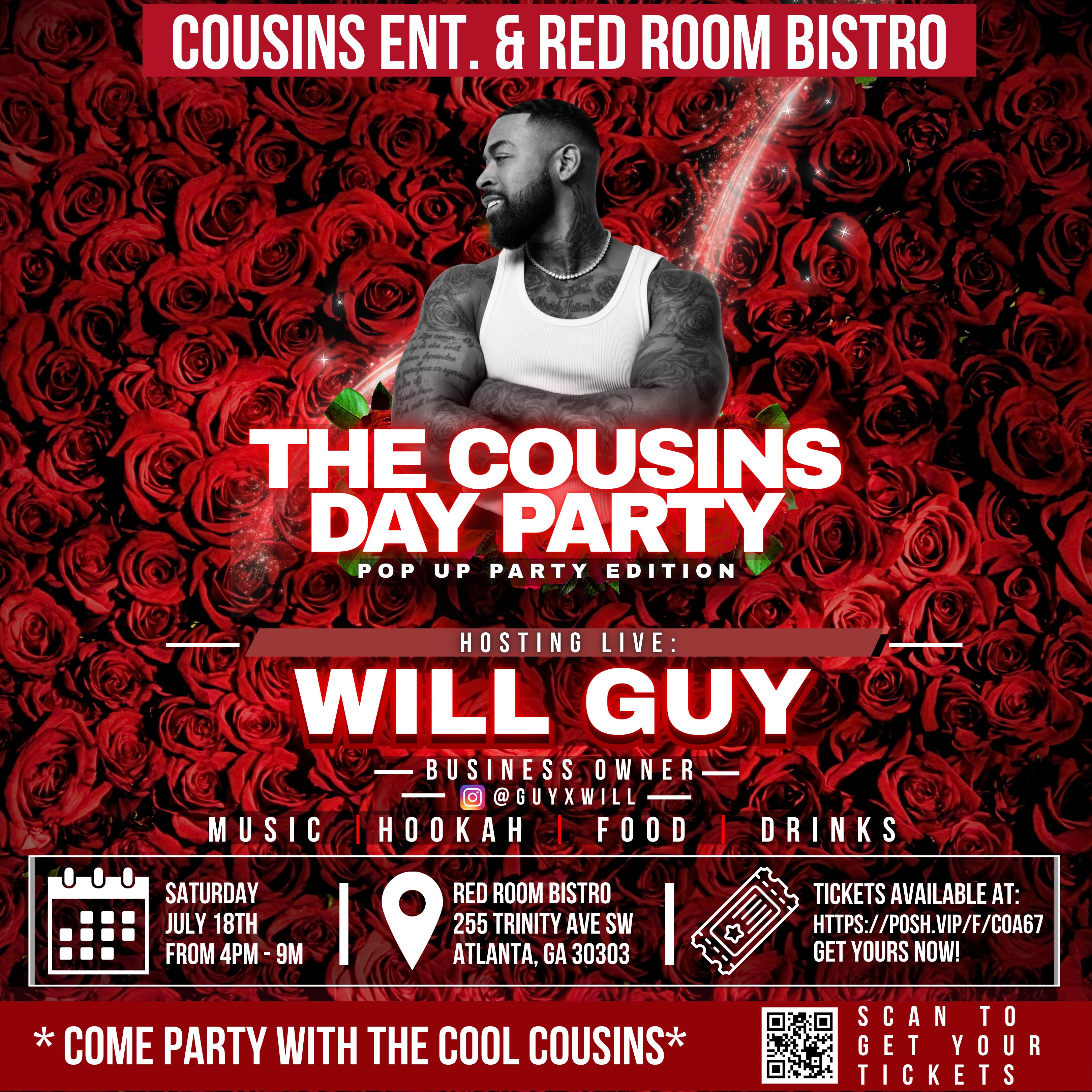 The Cousins Day Party - Pop Up Party Edition