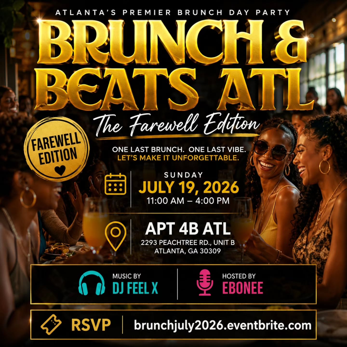 Brunch & Beats ATL: The Farewell Edition