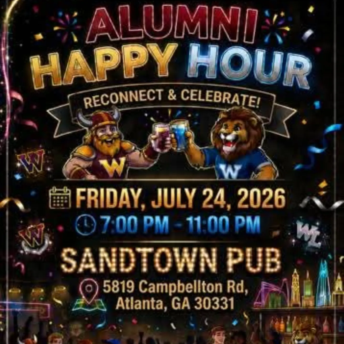 Alumni Happy Hour: Reconnect & Celebrate!