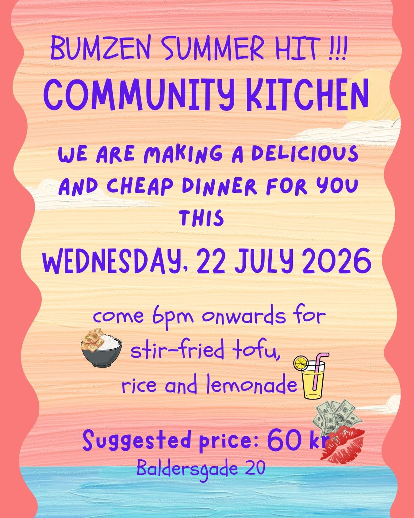 Bumzen Summer Hit!!! Community Kitchen