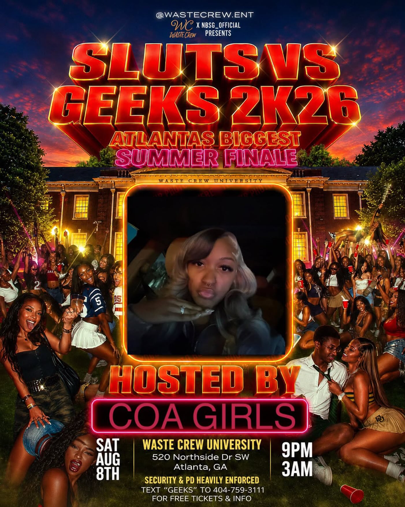 Sluts vs Geeks 2K26 - Atlanta's Biggest Summer Finale