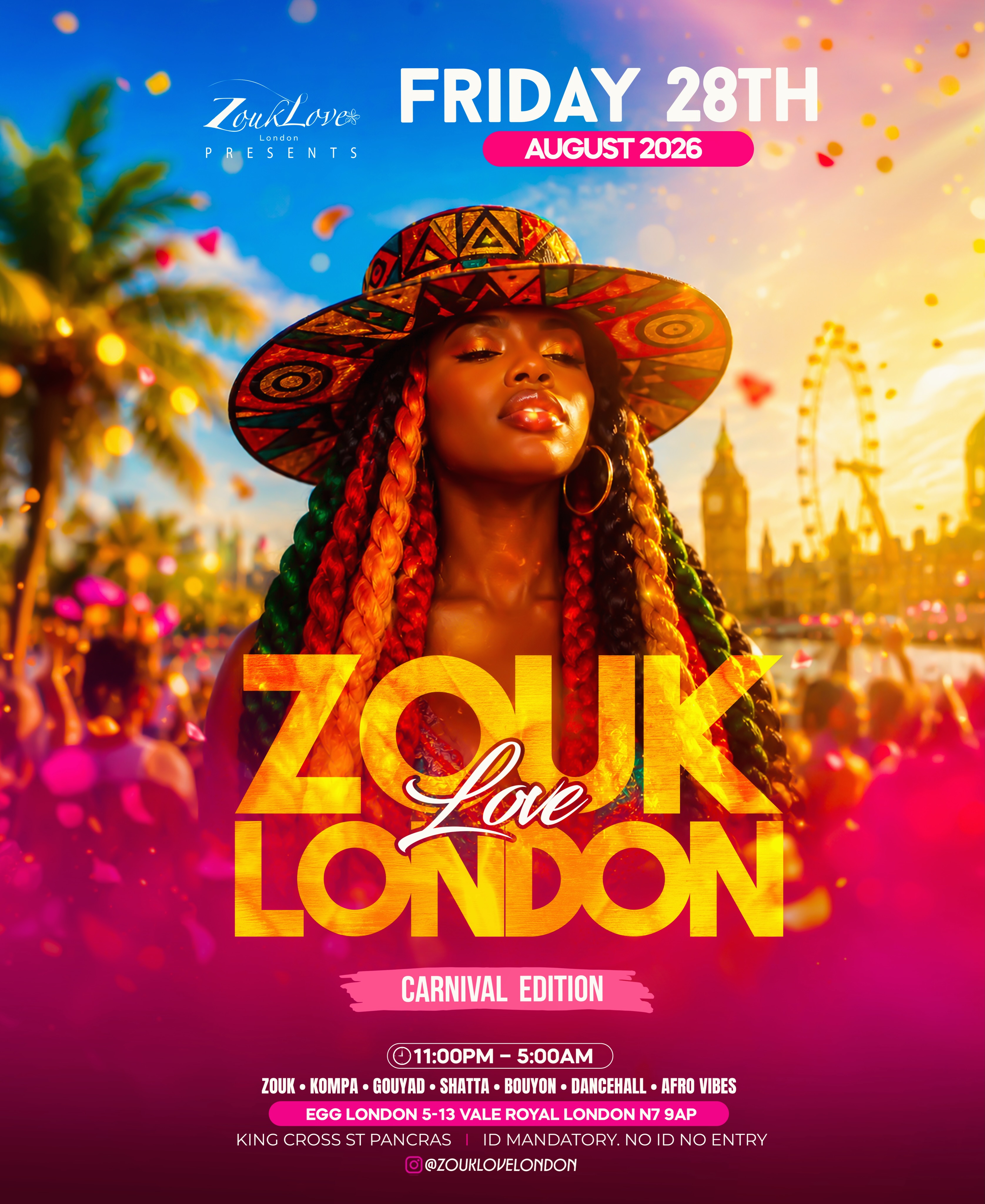 Zouk Love London – Carnival Edition