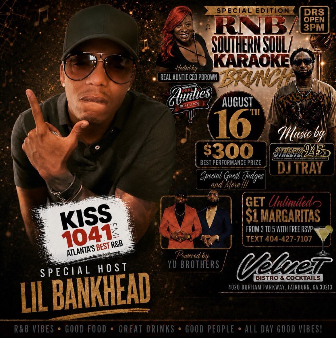 Special Edition RnB / Southern Soul / Karaoke Brunch