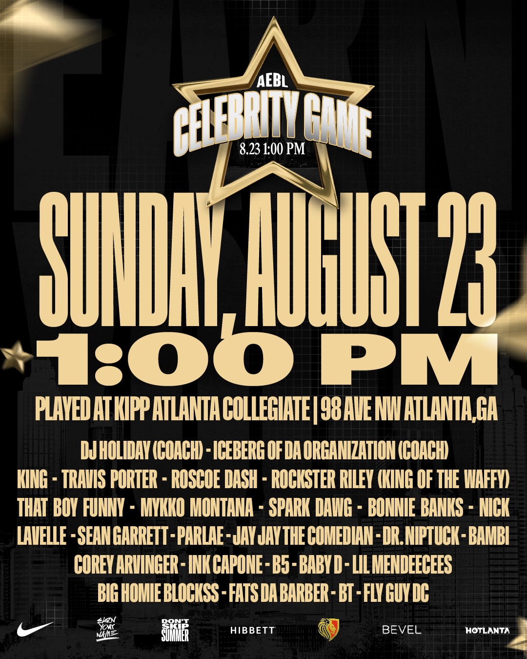 AEBL Celebrity Game