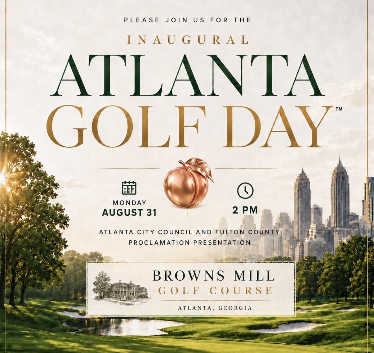 Inaugural Atlanta Golf Day