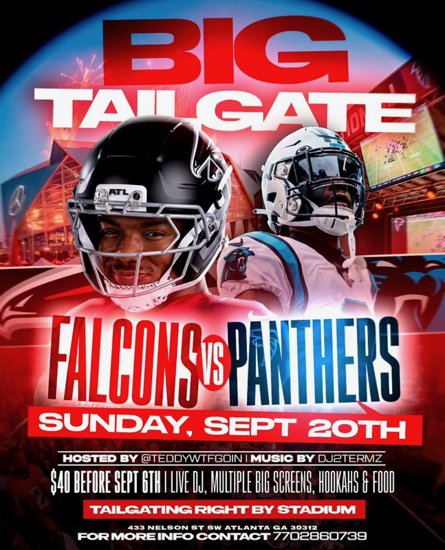 Big Tailgate: Falcons vs Panthers