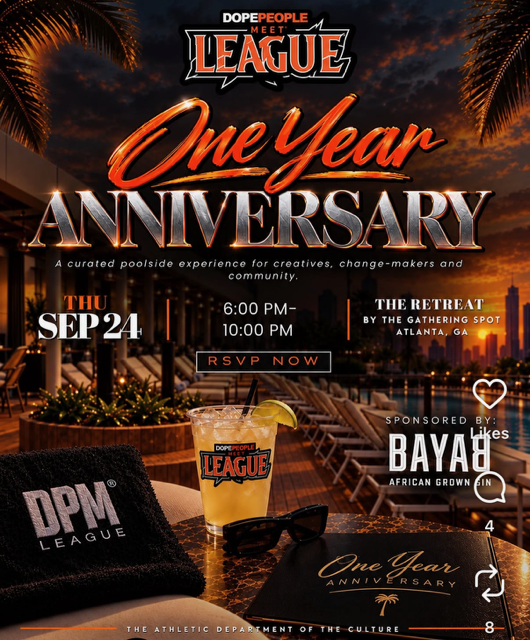 Dope People Meet League One Year Anniversary