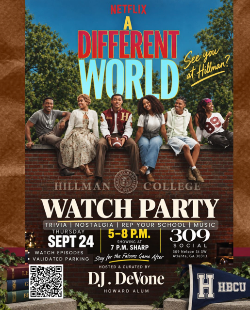 A Different World Watch Party
